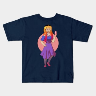 Instagram as A Girl Kids T-Shirt